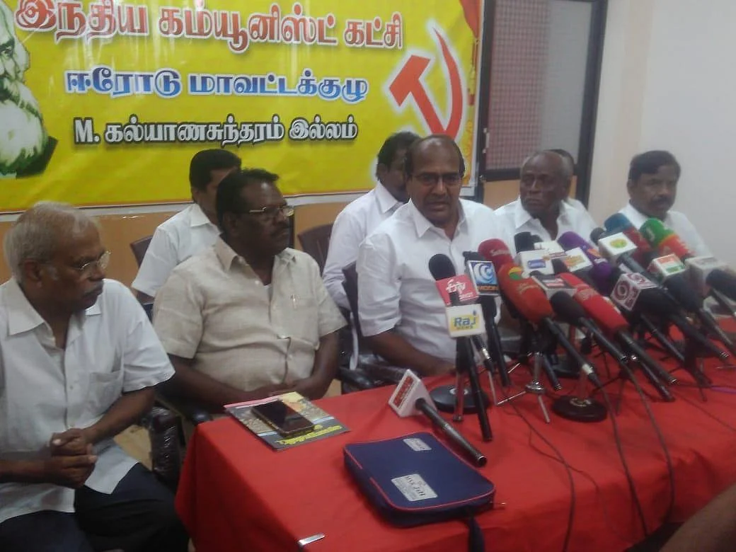 ``பி.ஜே.பியினர் தேசவிரோதச் செயல்களில் ஈடுபடுபவர்கள்!” - திருப்பூர் எம்.பி சுப்பராயன்