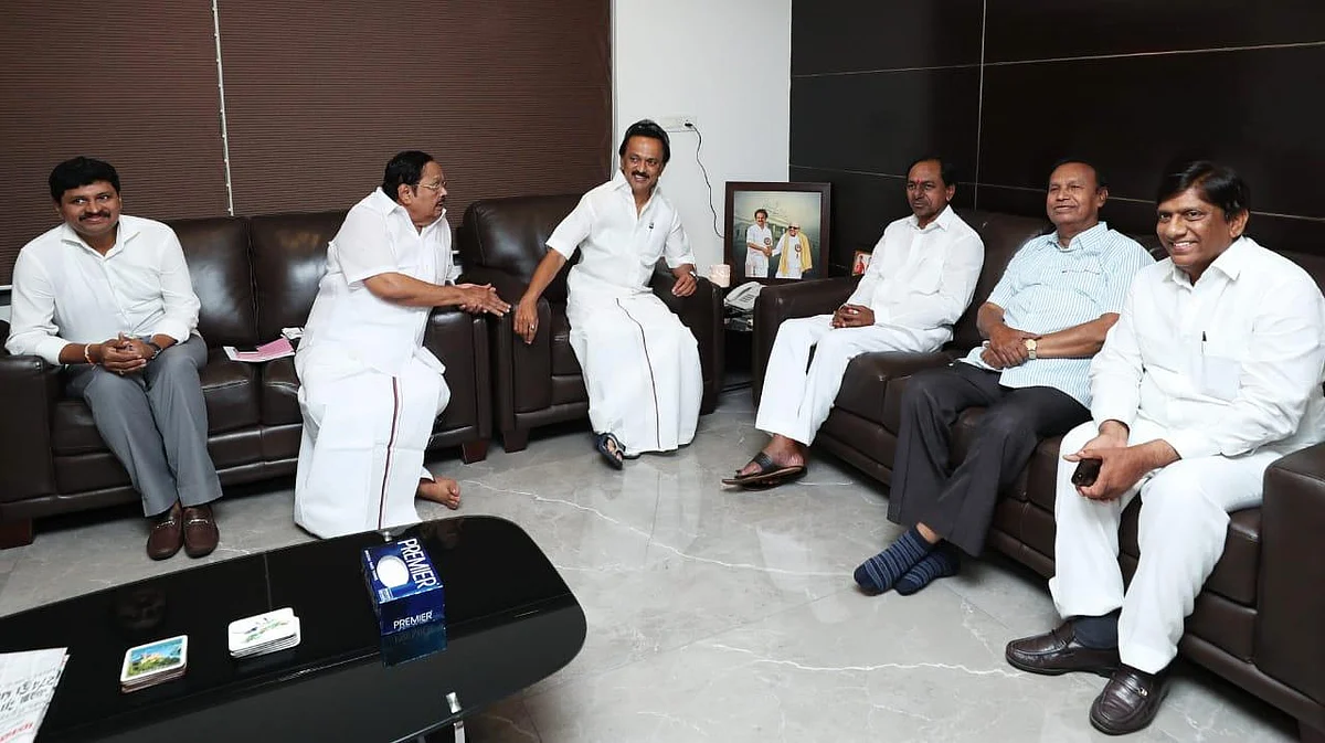 இந்த சந்திப்பைத் தவறாக எடுத்துக் கொள்ள வேண்டாம்!' - ராவ் வருகையை டெல்லிக்குச் சொன்ன ஸ்டாலின்
