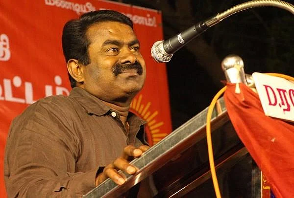 ``கமல் வெள்ளையாக இருப்பதால் நம்பிவிட்டார்கள்!'' - தேர்தல் முடிவுகளால் சீறும் சீமான்