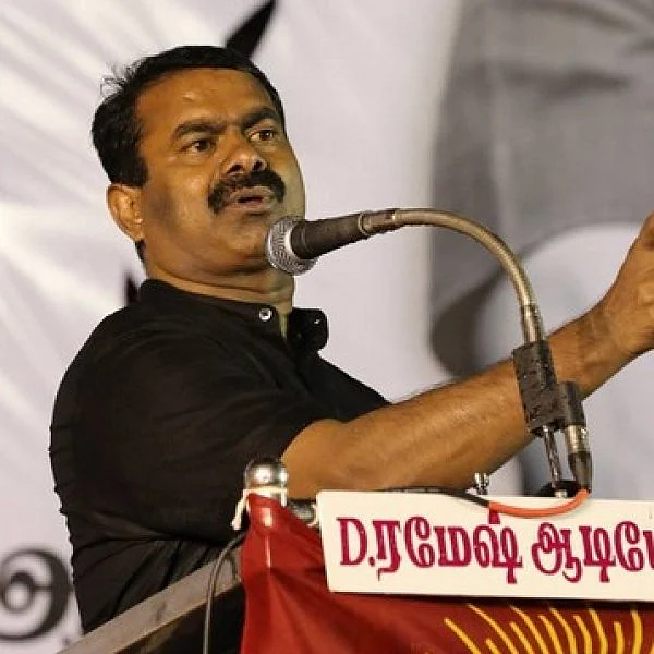 ``கமல் வெள்ளையாக இருப்பதால் நம்பிவிட்டார்கள்!'' - தேர்தல் முடிவுகளால் சீறும் சீமான்