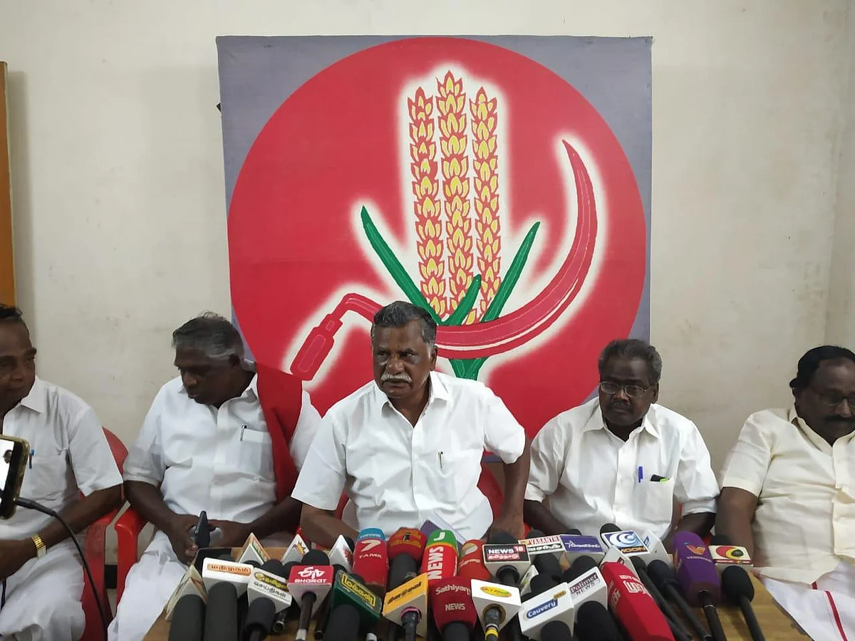 `வாழ்வைப் பார்க்காமல் வரலாற்றைப் பாதுகாத்து என்ன பயன்?' - தமிழக அரசுக்கு முத்தரசன் கேள்வி