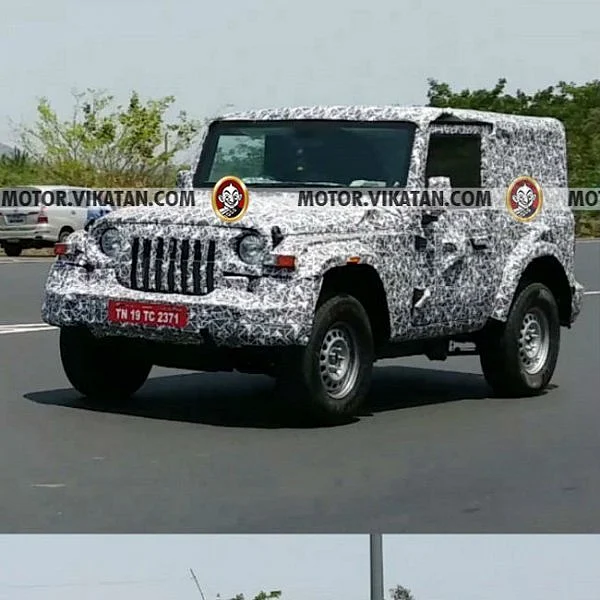 டெஸ்ட்டிங்கில் தார் எஸ்யூவியின் லேட்டஸ்ட் மாடல்... Hard top/ Soft top ஆப்ஷன்களோடு!