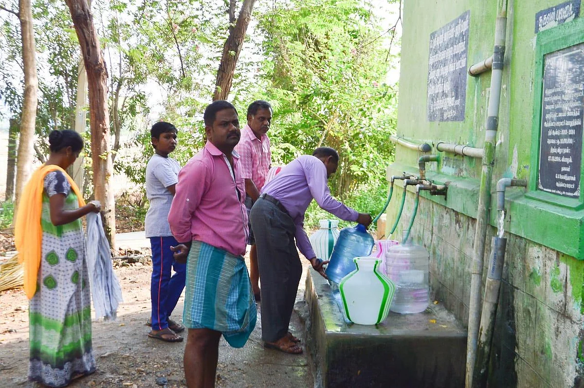 கழிவுநீரிலிருந்து குடிநீர்... 6 ஆண்டுகளாக இயங்கிவரும் விருதுநகர் `சாண்ட் ஃபில்டர்'!
