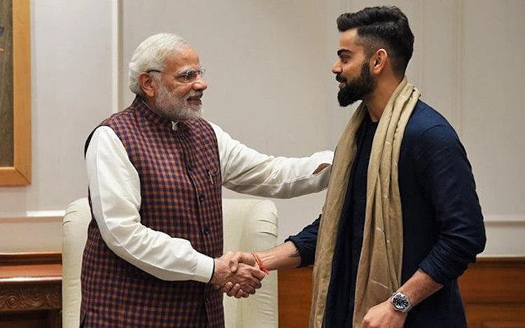 `இந்தியா புதிய உயரங்களைத் தொடப்போகிறது!' - மோடிக்கு சச்சின், கோலி வாழ்த்து