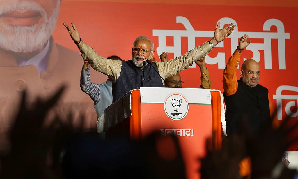 `இப்போது இரண்டு விஷயங்கள்தான் உள்ளன!' - வெற்றிகுறித்து மோடி #ElectionResults2019