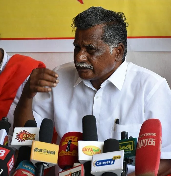 `இந்தியைத் திணித்தால் போராட்டம் வெடிக்கும்!' - 1965-ஐ நினைவுபடுத்தும் முத்தரசன்