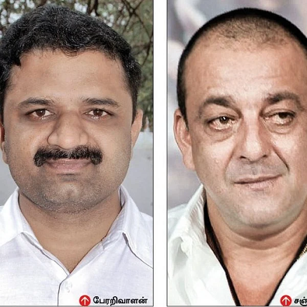 மத்திய அரசின் அனுமதியில்லாமல் விடுவிக்கப்பட்ட சஞ்சய் தத்! - பேரறிவாளன் மனுவில் ஆர்.டி.ஐ தகவல்
