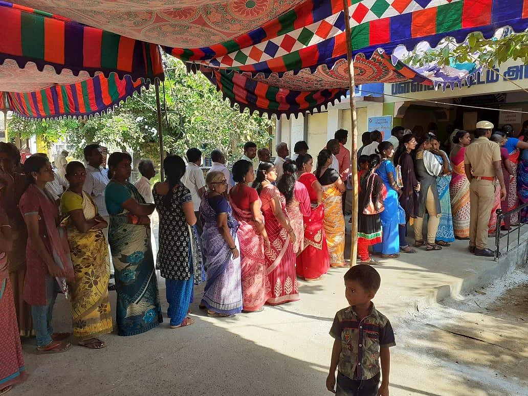 கடந்தமுறையை விடக் கூடுதலாக பதிவான 41 வாக்குகள்! - பூந்தமல்லி மறு வாக்குப்பதிவு ரிப்போர்ட்