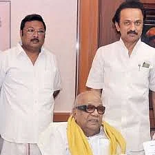 கருணாநிதி, அழகிரி, ஸ்டாலின்