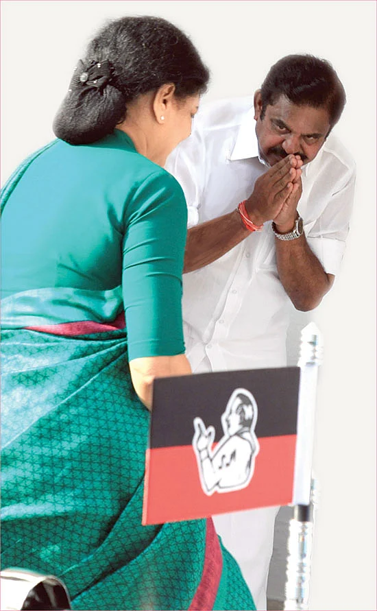 சசிகலா, எடப்பாடி பழனிசாமி