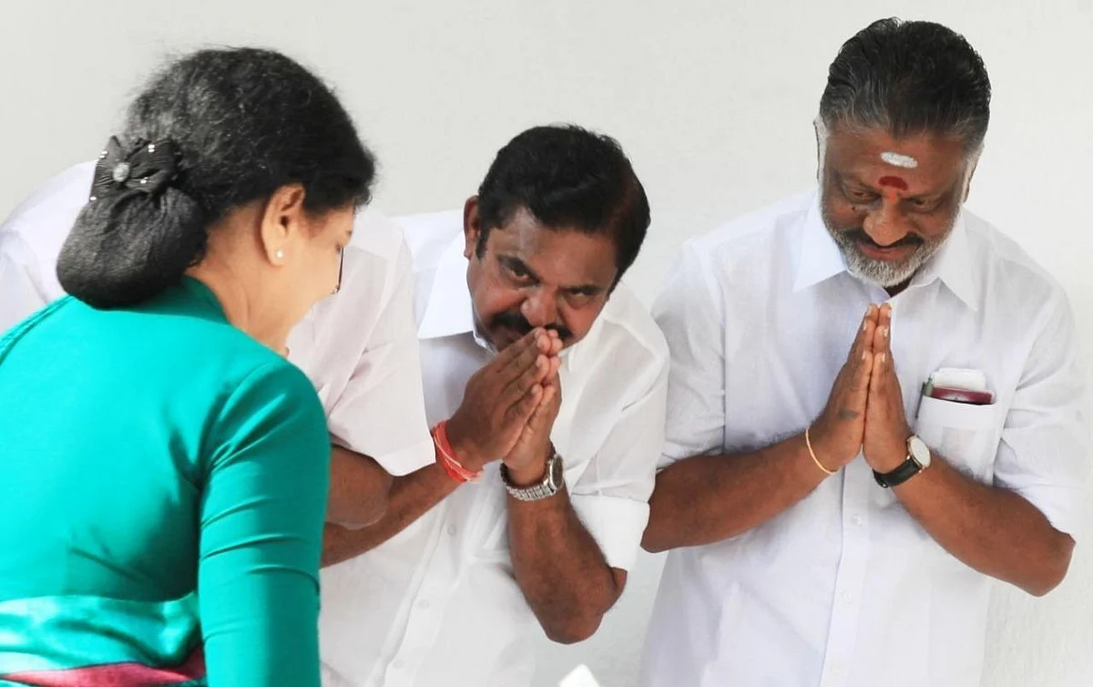 எடப்பாடி பழனிசாமி, பன்னீர்செல்வம்