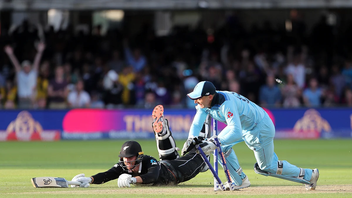 World Cup deciding Run Out