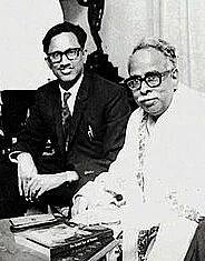 அண்ணாவுடன் நெடுஞ்செழியன்...