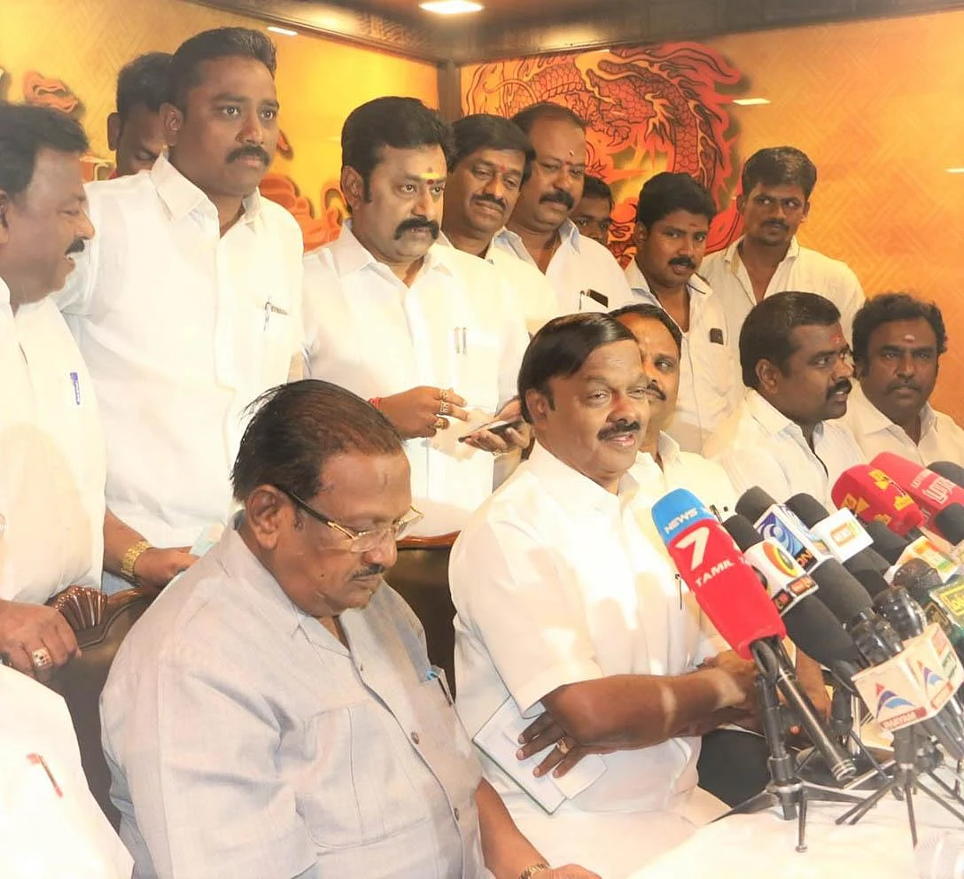 ‘துரைமுருகன் குழந்தைத்தனமாகப் பேசுகிறார்!’ - ஏ.சி.சண்முகம் கிண்டல்