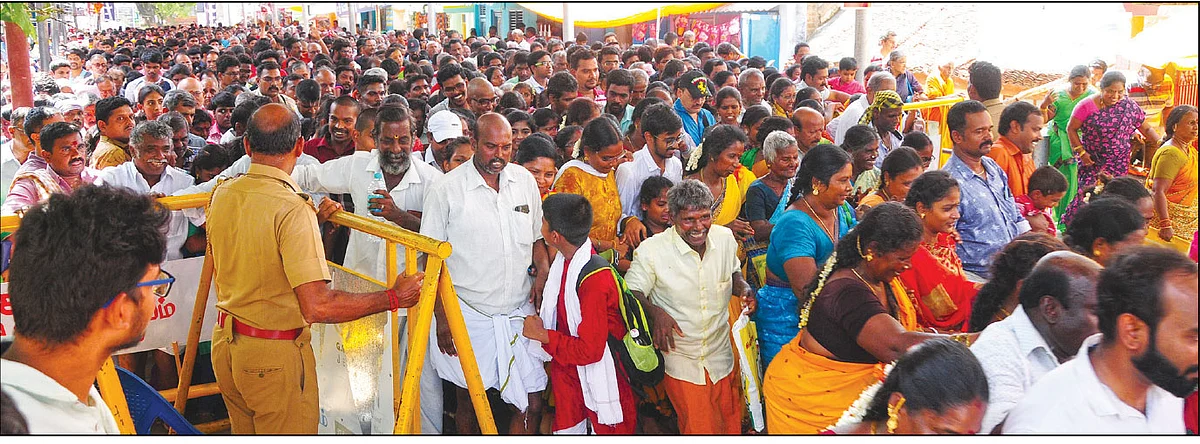 பக்தர்கள் கூட்டம்