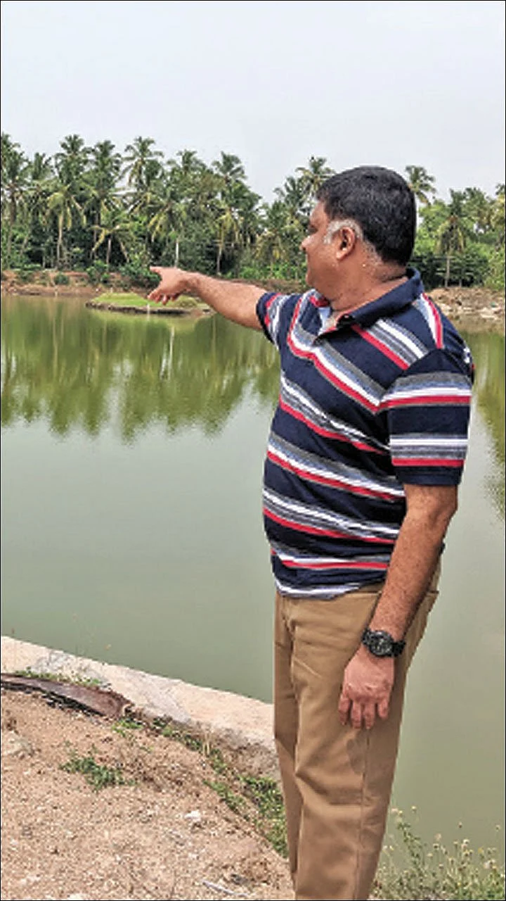3 ஏக்கர் பரப்பில் பண்ணைக்குட்டை… ஊருக்கு உதவும் ஆராய்ச்சி மையம்!