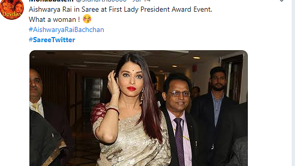 #SareeTwitter
