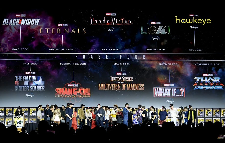 MCU Phase 4 Announcement