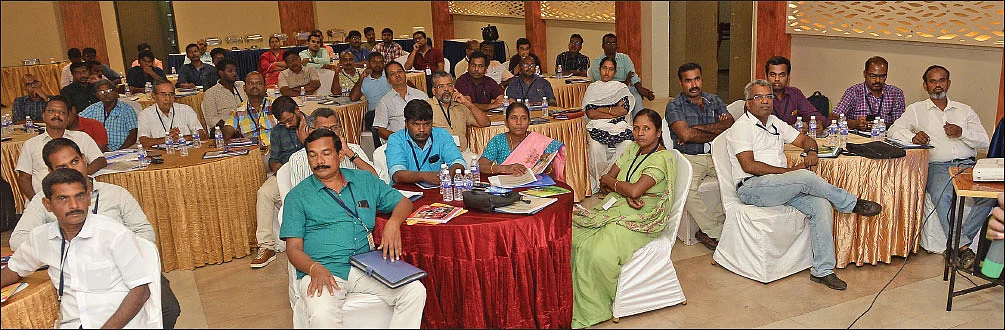 பயிற்சியில் கலந்து கொண்டோர்...