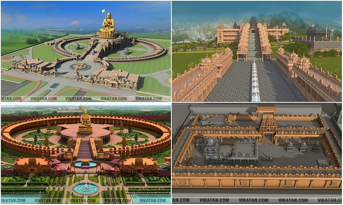 அமராவதி கோயில் வரைபடங்கள்
