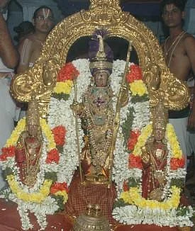 பொன்மழை பொழிந்து வறுமையைப் போக்கும் காஞ்சிபுரம் பெருந்தேவித் தாயார்!