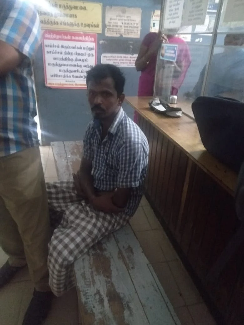 கைது செய்யப்பட்ட சுரேஷ்குமார்