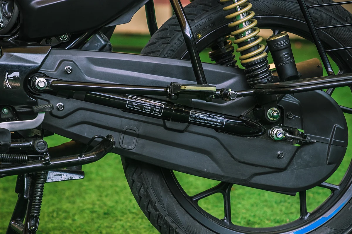 Strengthened swingarm