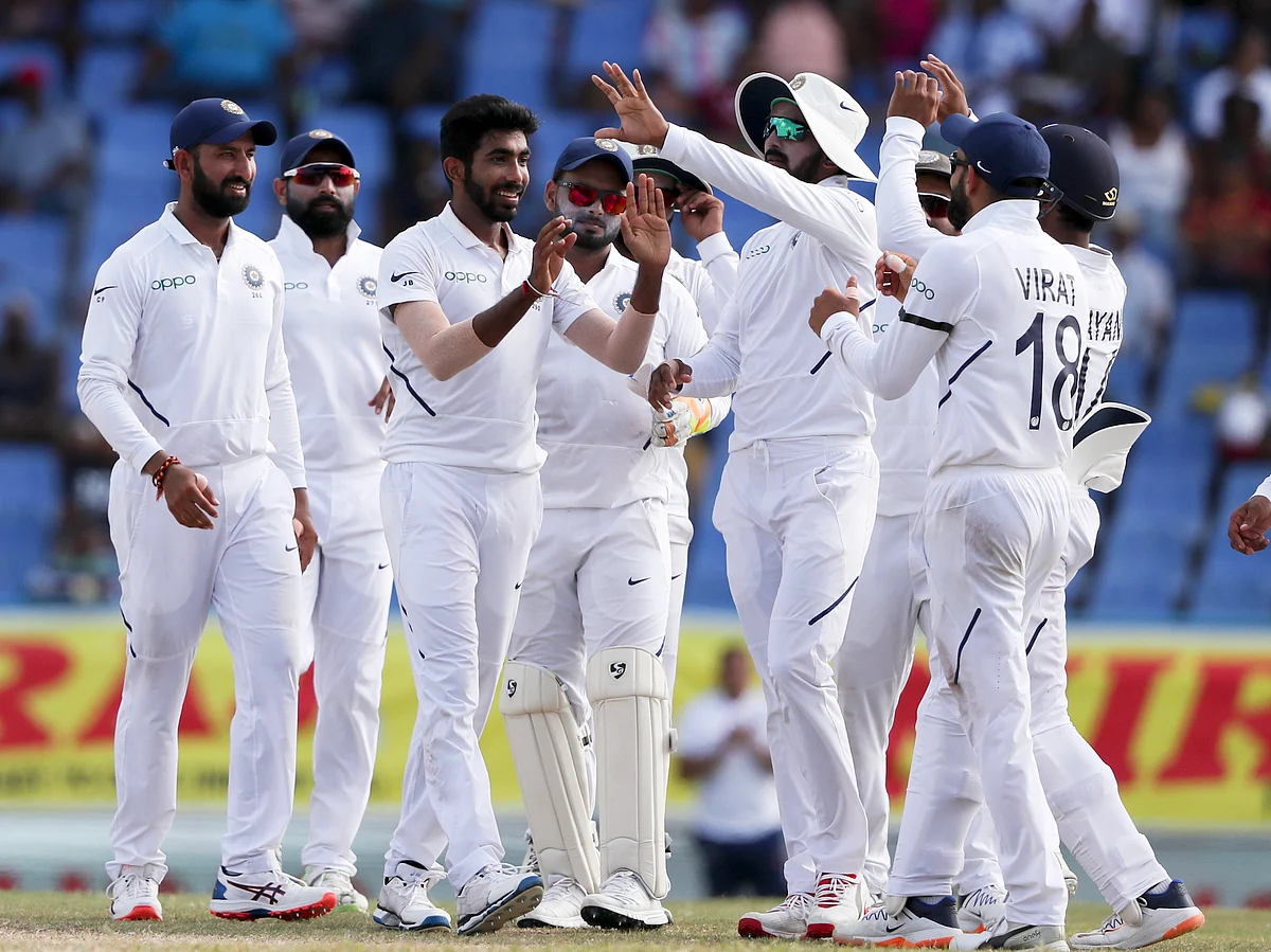 Team India against West indies