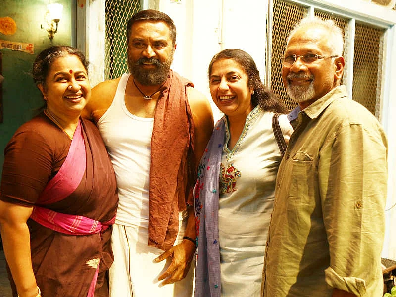 ராதிகா, சரத்குமார்,சுஹாஷினி,மணிரத்னம்