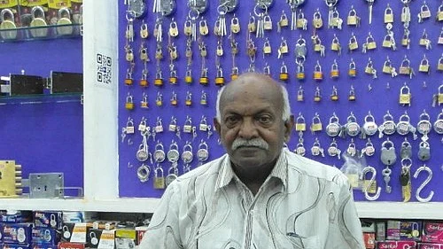 திண்டுக்கல்லில் ஒரு பூட்டுக் கடை