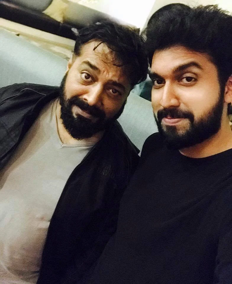 அனுராக் காஷ்யப்புடன் சுதர்ஷன்