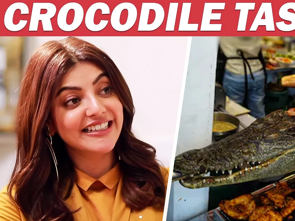 MUST WATCH: I ate Crocodile; Bill 60K Rs - Kajal Aggarwal JOLLY Chat | Comali