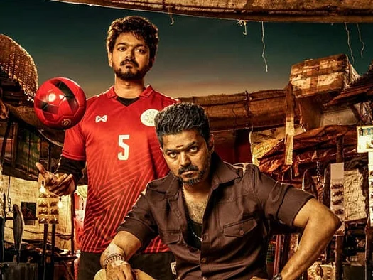சாலிகிராமத்தில் எக்மோர் ஸ்டேஷன்! - டப்பிங்கில் 'பிகில்' விஜய்