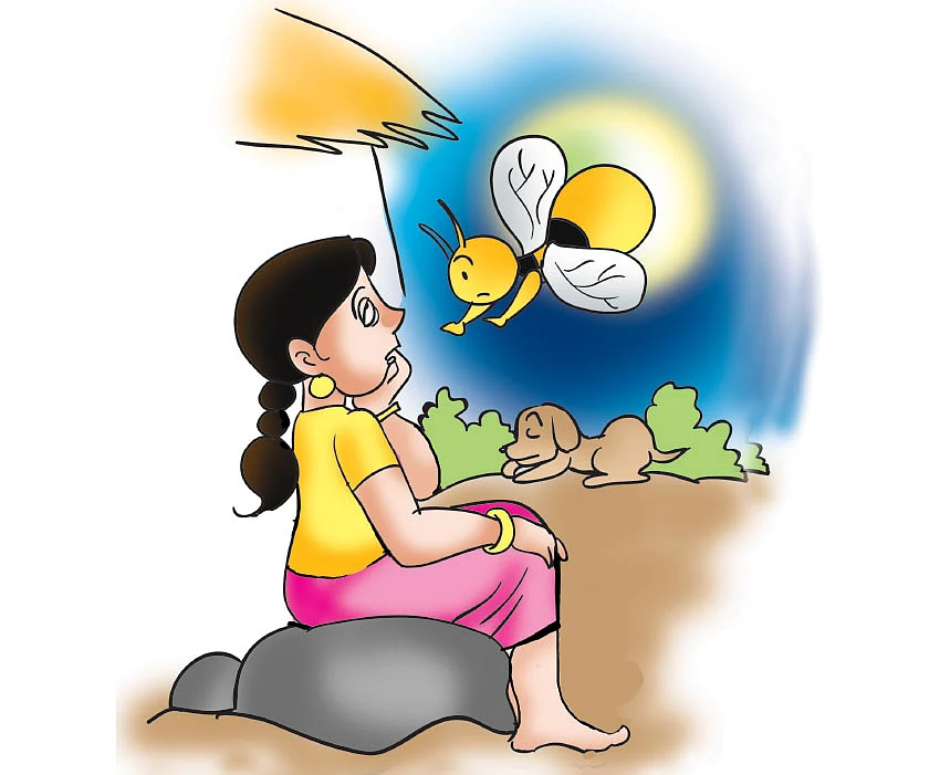 பொன்னிக்கு உதவிய மின்மினி!