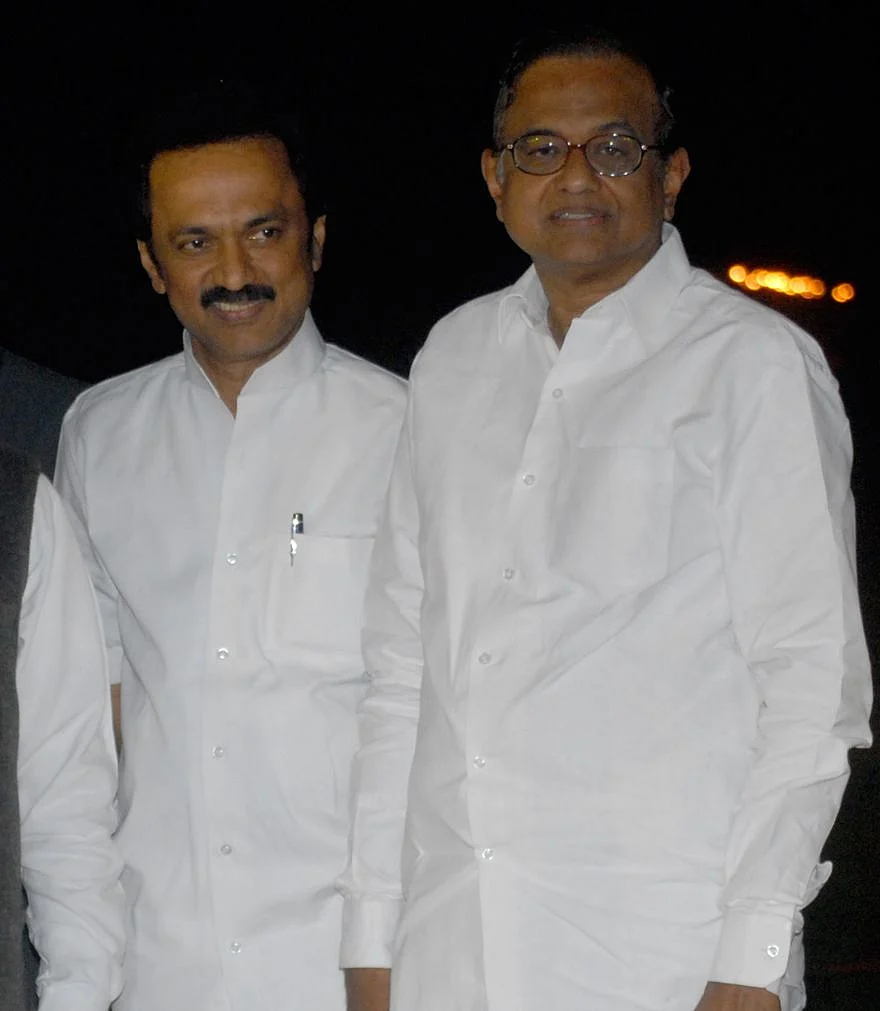 ஸ்டாலின், ப.சிதம்பரம்