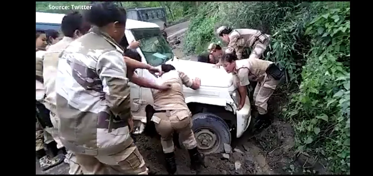 Naga women Battalion lifts SUV