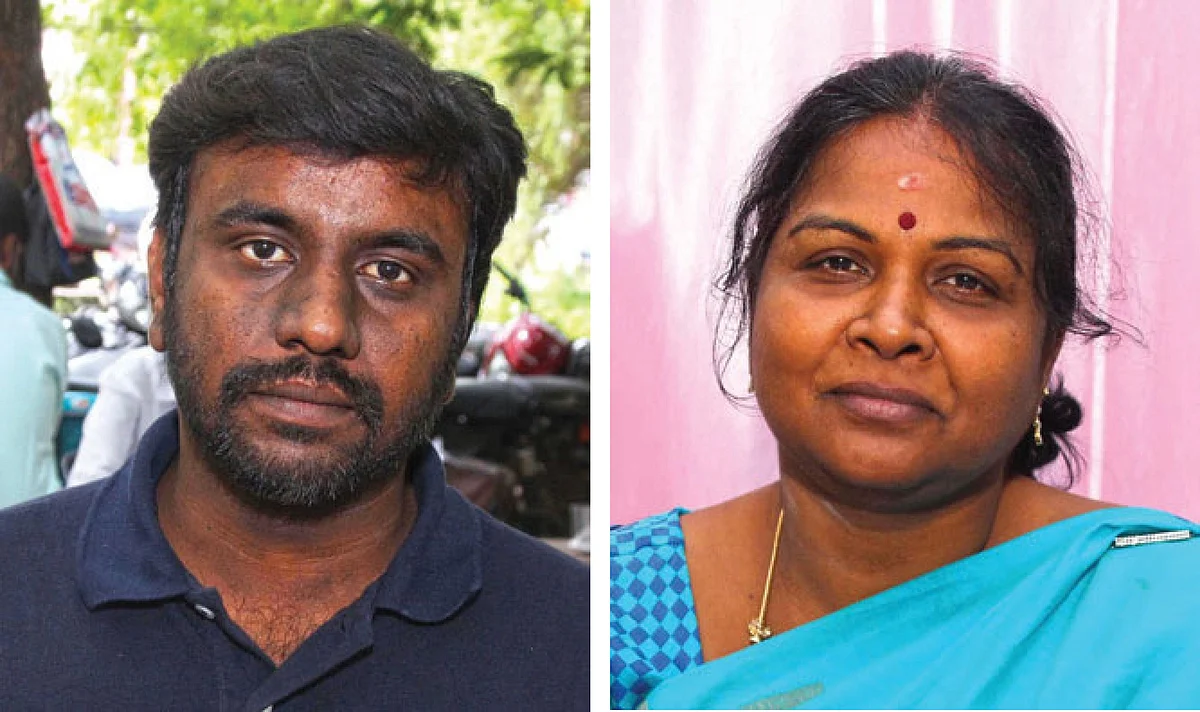 மணி அமுதன், செல்வகோமதி