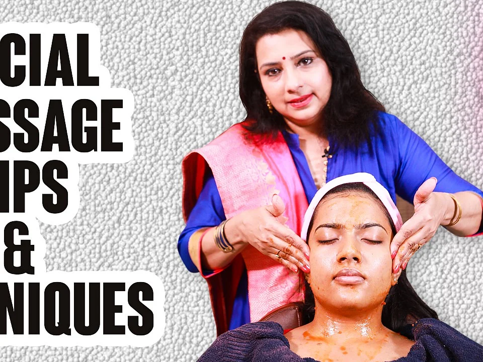 Best massage techniques for self facial | Step By Step - By Vasunthara
