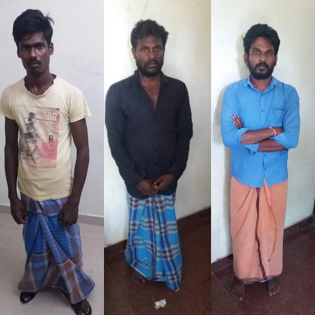 Mens Arrested in Statue theft case