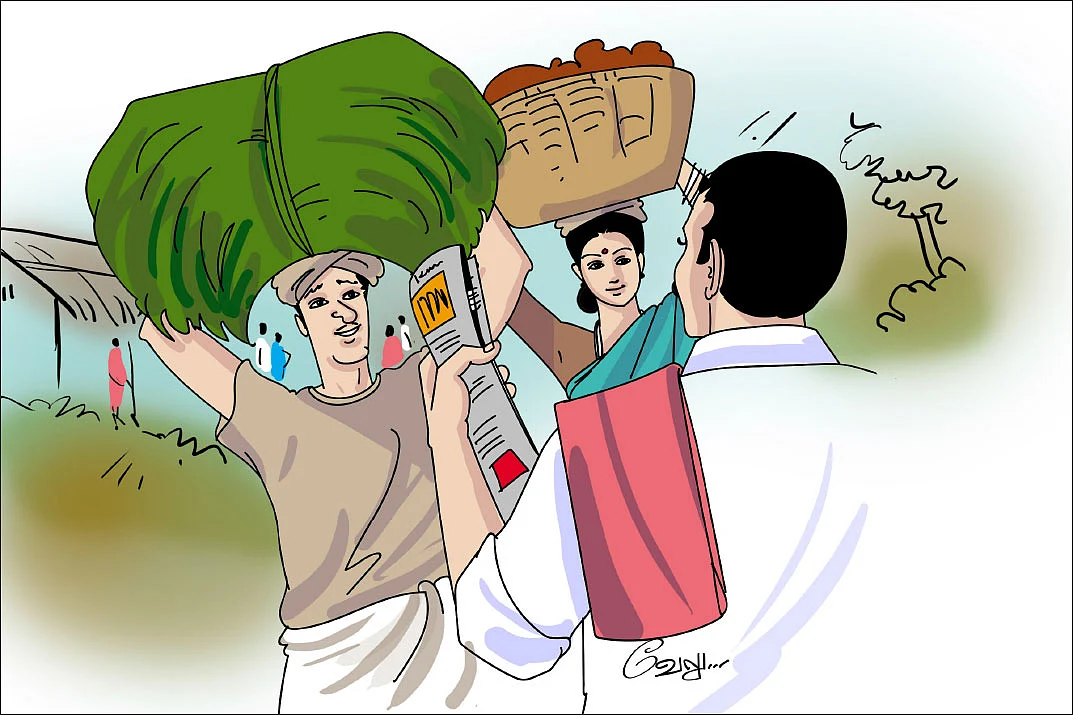 மரத்தடி மாநாடு: உச்சத்தில் வைக்கோல் விலை… மகிழ்ச்சியில் நெல் விவசாயிகள்!