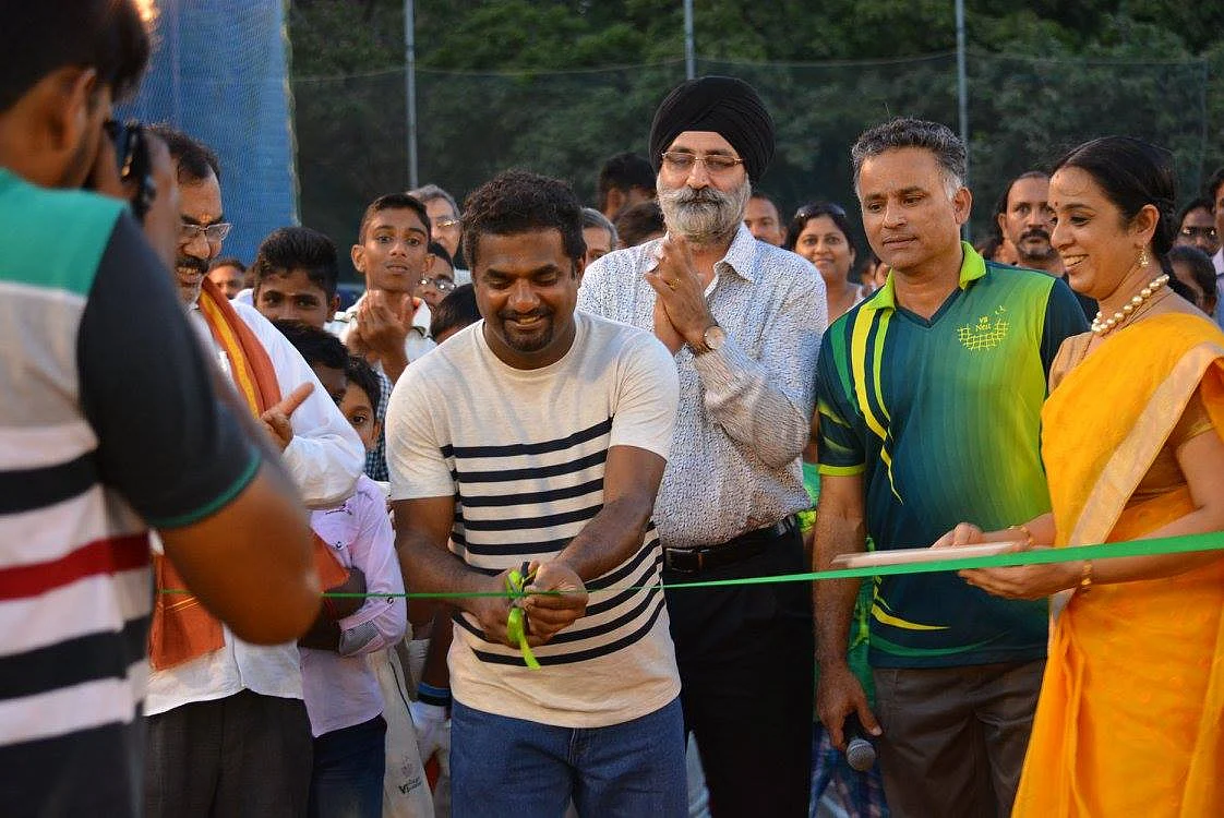V. B. Chandrasekhar in the inauguration