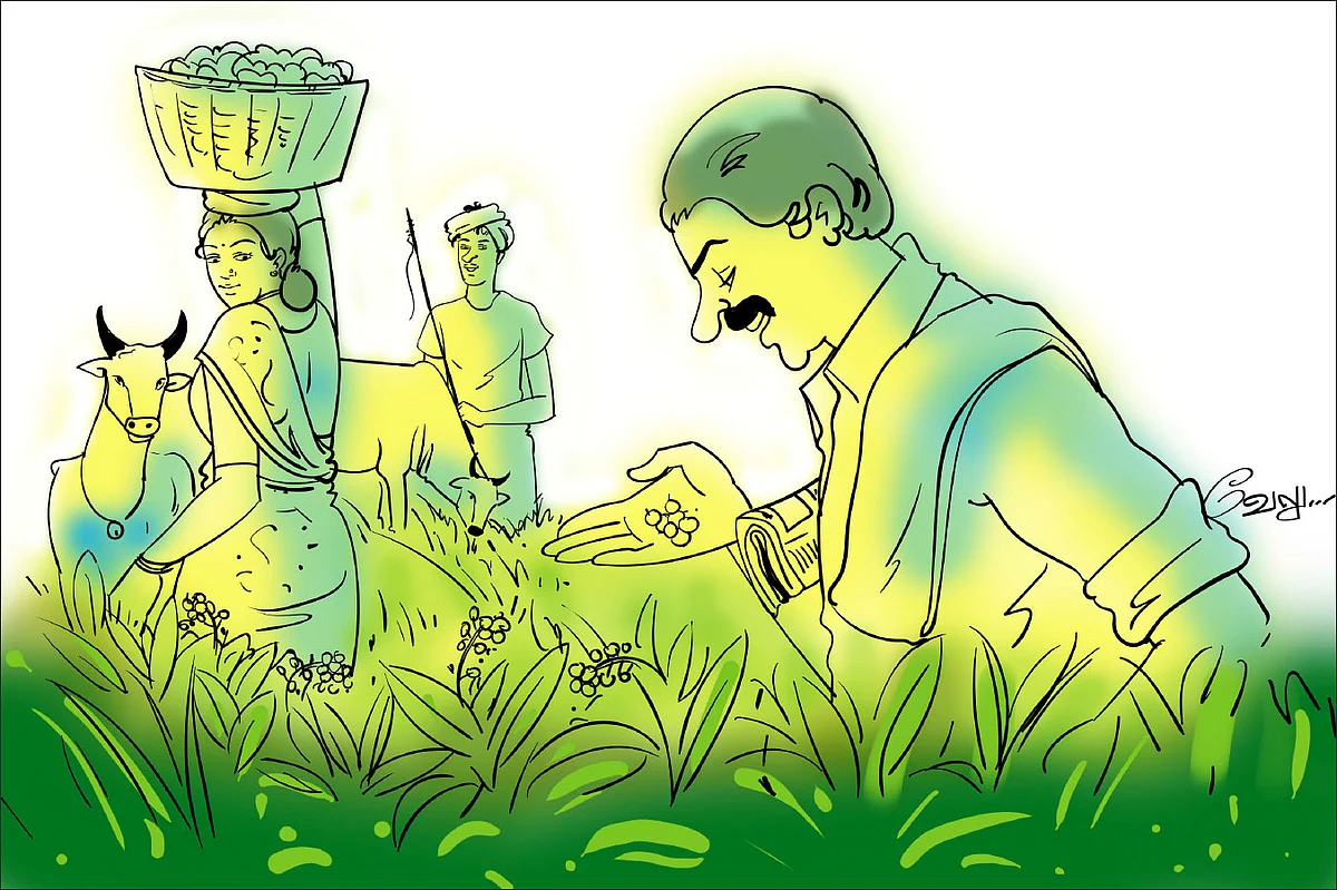 மரத்தடி மாநாடு: திருடர்களை விரட்டியடித்த விவசாய தம்பதிக்கு விருது!