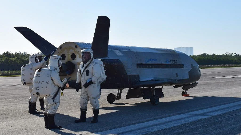 X-37B Photo taken in year 2017