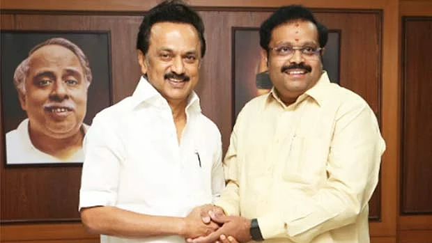கதிர் ஆனந்த் - ஸ்டாலின்