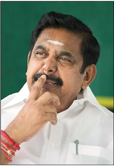 எடப்பாடி பழனிசாமி