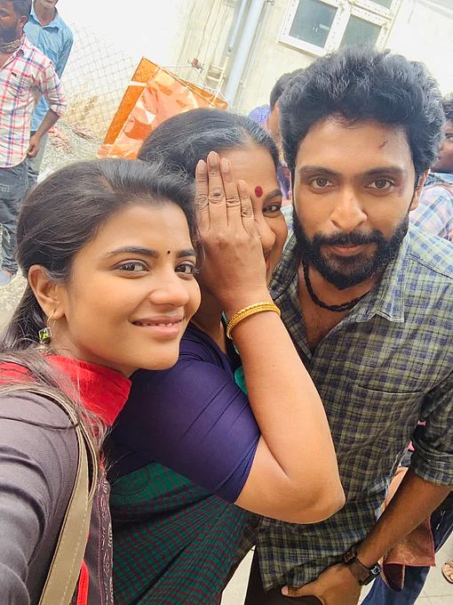 Aishwarya Rajesh with Vikram Prabhu