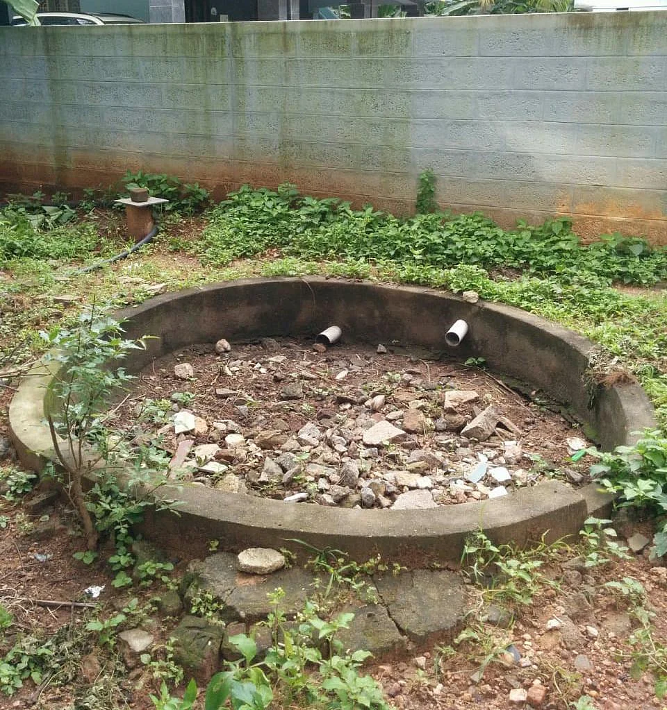 சிவராம் வீட்டு மழை நீர் சேகரிப்புத் தொட்டி
