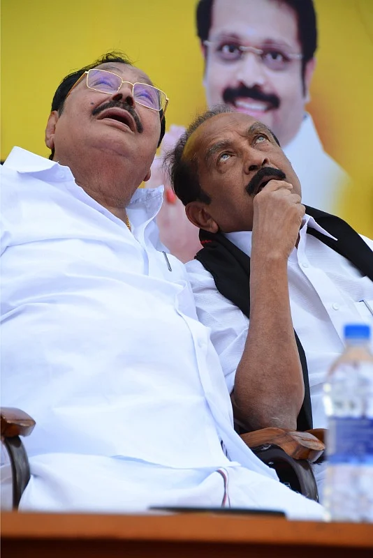 duraimurugan, vaigo