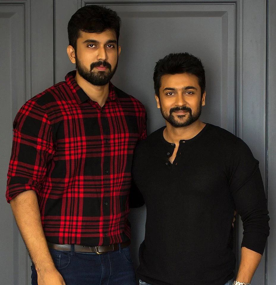 சூர்யாவுடன் சுதர்ஷன்