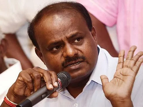 `இந்த ஆட்சி கவிழும்; தேர்தலுக்குத் தயாராகுங்கள்!’ - கட்சியினருக்கு குமாரசாமி அட்வைஸ்